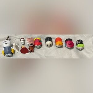 Lot of (9) Nightmare Before Christmas Figures